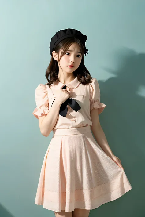 {girl baby face} Lady Noriko [Fluttering skirt] maid lolita