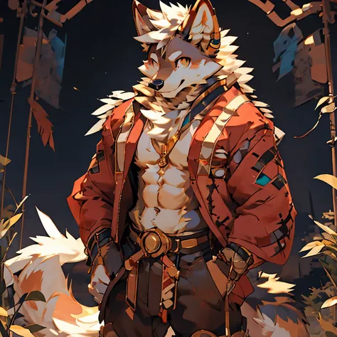 Anthro male wolf (Furry), Muscular, ((Wolf)), ((Fur)) ((No skin)) ((Full body fur)), Chunie, ((More fur)), ((light brown fur color)), (cyan nose), Rexoium, ((wolf)), furry, anthro male wolf, ((Fur)), ((Chunie)), ((Only fur, no skin)), ((Anthro Wolf)), (sho...