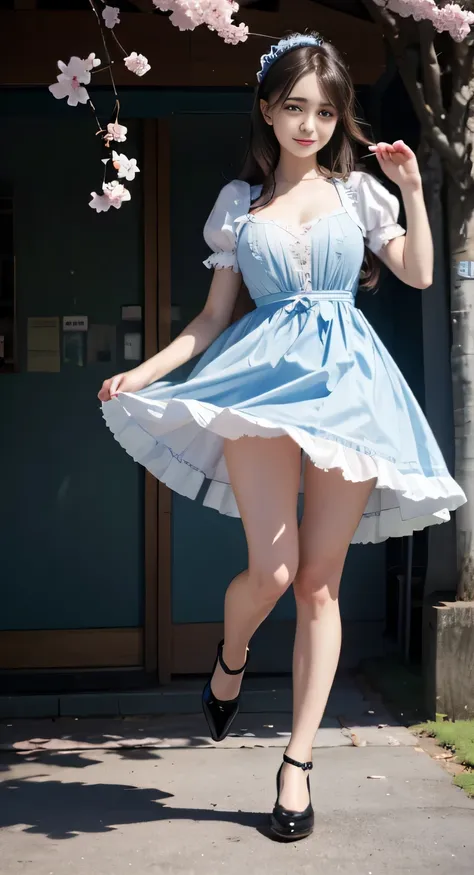 {highest quality}, {masterpiece, 超a high resolution}, (photoreal:1.4), {{raw photo}}, 
break,{{{a 16-year-old lolita-like woman ...