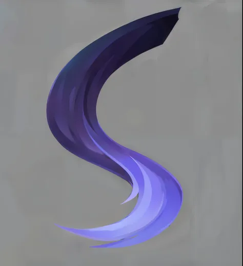 purple colour gradient，Phoenix Tail，