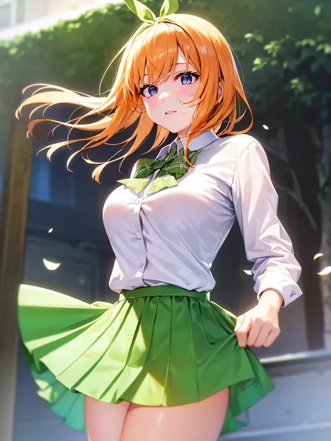 highest quality, 8k, one girl, best image quality, anime, comics, alone, orange hair color, short hair, looking at the viewer, Highly detailed art buds, official artwork, 詳細なanime原画, きれいな詳細なanimeアート, slender body shape, Highly detailed face and skin textur...