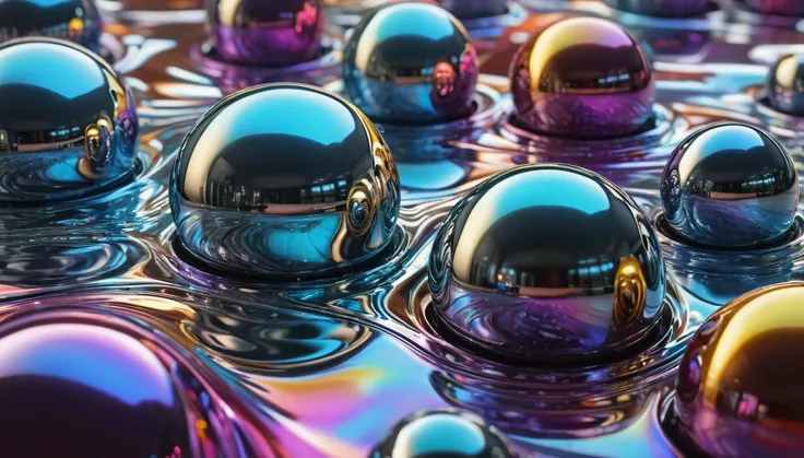 create an image demonstrating the style of ((Liquid Chrome)) style, hyper realism, 8k high definition, vibrant colors, sharp focus, insanely detailed