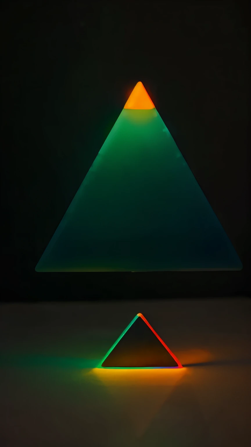 Symbol, Glow, Abstract, Triangle, Geometric