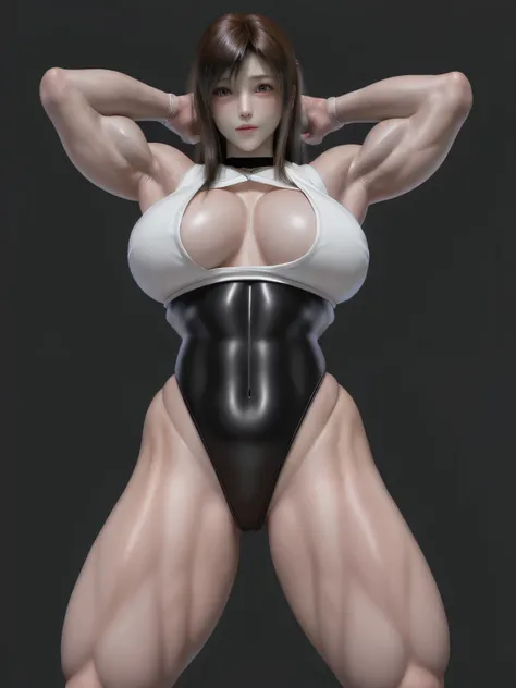 Tifa,Tifa･lock heart,final fantasy 7,FF7,Photoreal,Super high quality,high quality,masterpiece,Digital single-lens reflex camera,Detailed details,intricate details,based on anatomical grounds,depicted in detail,detailed face,realistic skin texture,vivid de...