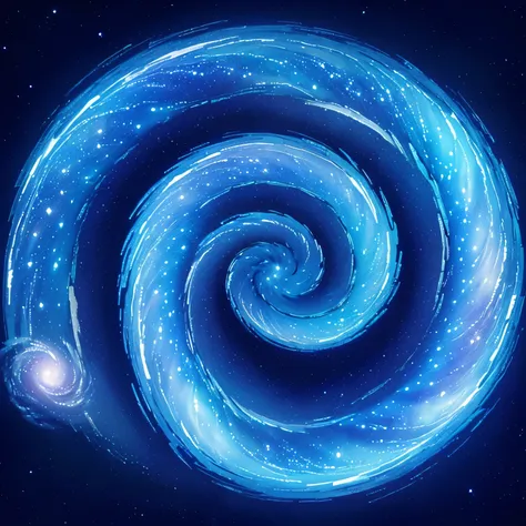 starry sky spiral galaxy