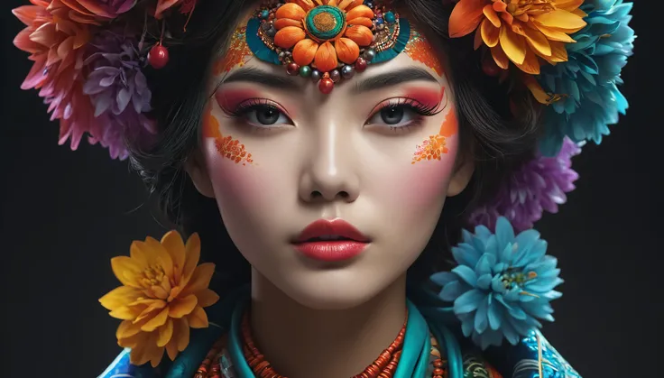 Create imaginative and amazing images demonstrating the style of ((Mote Kei)), hyper realistic, 8k, vibrant colors, sharp crisp image