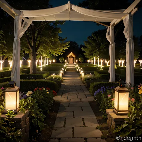 World Famous Island Of Gardenackinac Island Summer Garden Tour Lanterns