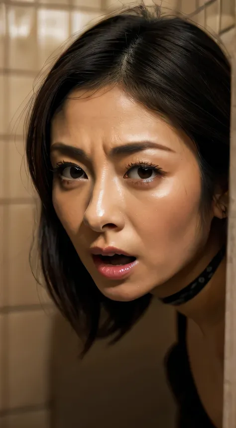 beautiful japanese actress,realism, surrealism, depth of the bounds written, hmm, retina, anatomically correct, rough skin, high...