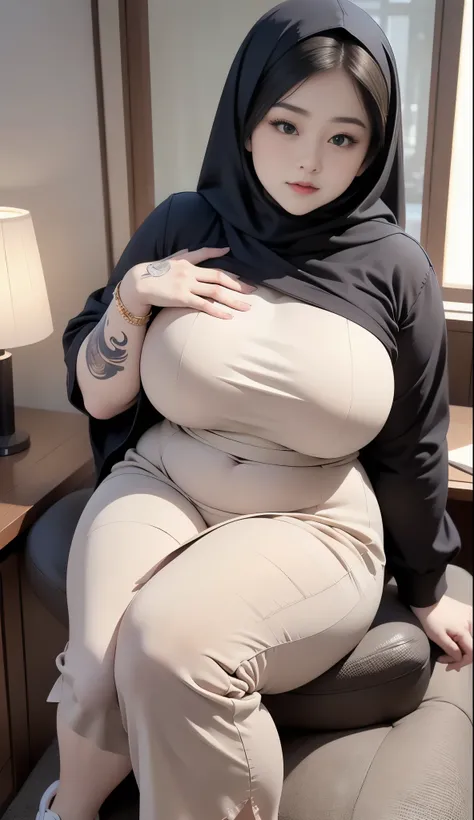 ((best quality)), ((masterpiece)), (detailed), perfect face, araffe woman thick and thight long pants posing for a picture, curvy model,, curvy hourglass figure, sexy longest hand t-shirt, thicc, beautiful full body shot, soft curvy shape, in a longest han...