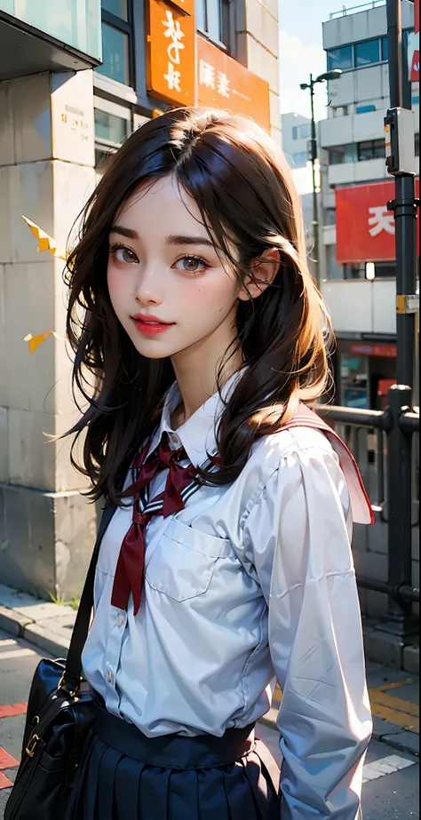 (Excellent photo of a beautiful Japanese Lady),
((highly detailed, best quality)),(photorealistic:1.2),8k,((absurd resolution)),perfect anatomy,(from low angle),
 (1girl),(17yo),BREAK,
(full body),looking at viewer,
((beautiful detailed eyes)),(thick eyebr...