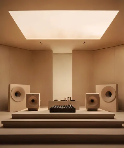 Turntable、speaker、