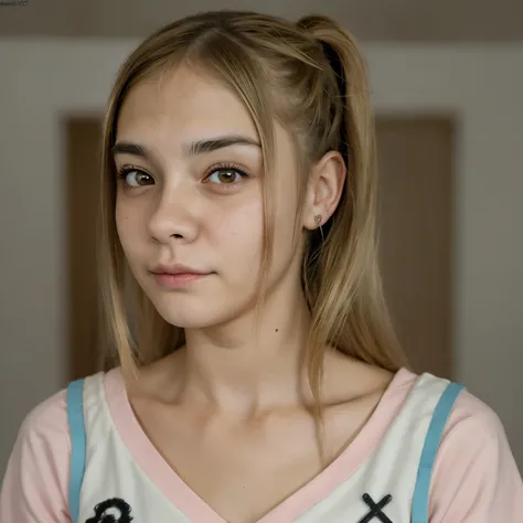 Cara de chica anime exitada, maximum quality 