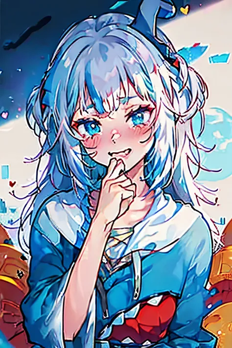 wince, longeyelashes, solid circle eyes, fake animal ears, light smile, ear blush, white hair, heart-shaped pupils, happy tears, upturned eyes, heart-shaped eyes, unconscious, full blush, ahegao, heavy breathing, drop shadow, stereogram, pov, atmospheric p...