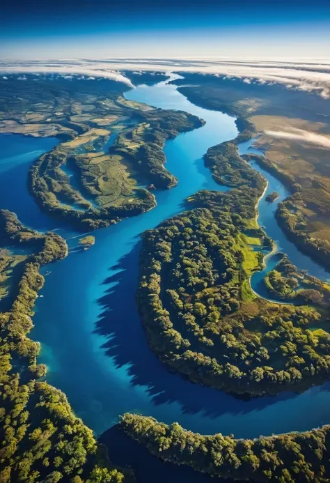 aerial photography，Earth,planet，Blue Planet