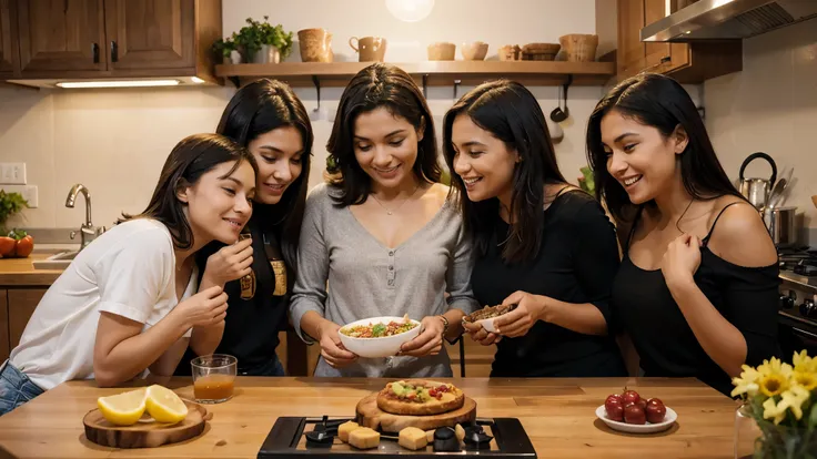 An online social network where mothers of different ages and backgrounds connect and share experiences about food .