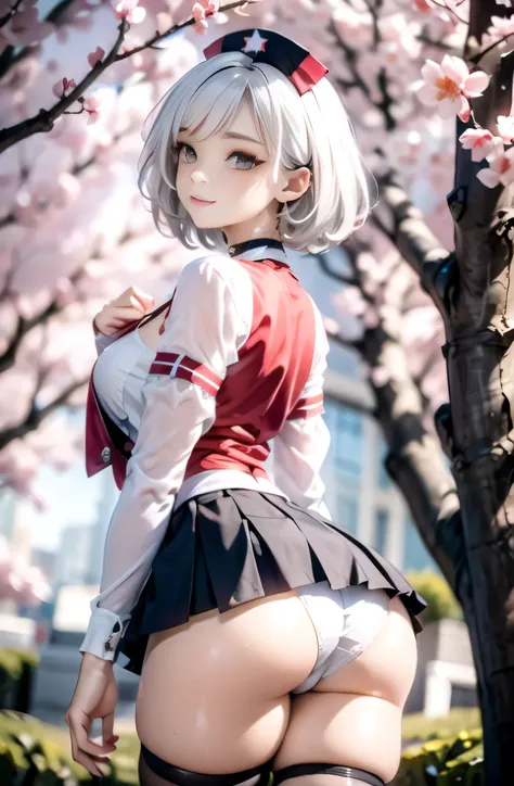 (photorealistic:1.8, highest quality:1.8,8K masterpiece:1.8,High resolution,muste piece:1.8,RAW Photos,cinematic lighting),
1 23-year-old woman,(colorful nurse uniform,mini skirt,choker,knee high tights,white panties、beautiful butt,beautiful thighs),
beaut...