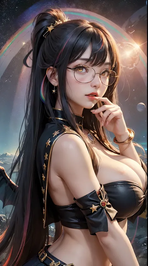 1名 27歳 woman, OK、(best illustrations)、8k UHD resolution、intricate details、最high quality、realistic、Super detailed、best lighting、best shadow、soft lighting、ultra hd、dungeon and Dragon、cave、dungeon、 necromancer、night、dark style、Succubus、devil&#39;Daughter of、b...