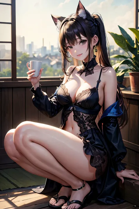 masterpiece、high resolution、abandoned house、ruins、torture、Female cats、small breasts、(A cup bust)、(:1.3)、panties、(HDR:1.4)、meticulous detail、Elegant and beautiful texture、RAW photo、16K、(Bokeh:1.3)、
35 years old、Japanese、beautiful face、（bright smile：1.1）、smo...