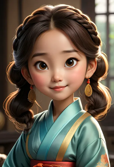 (masterpiece), (best quality), illustration, super detailed, high dynamic range, depth of field, (colorful), ,xu lingyin is an o...