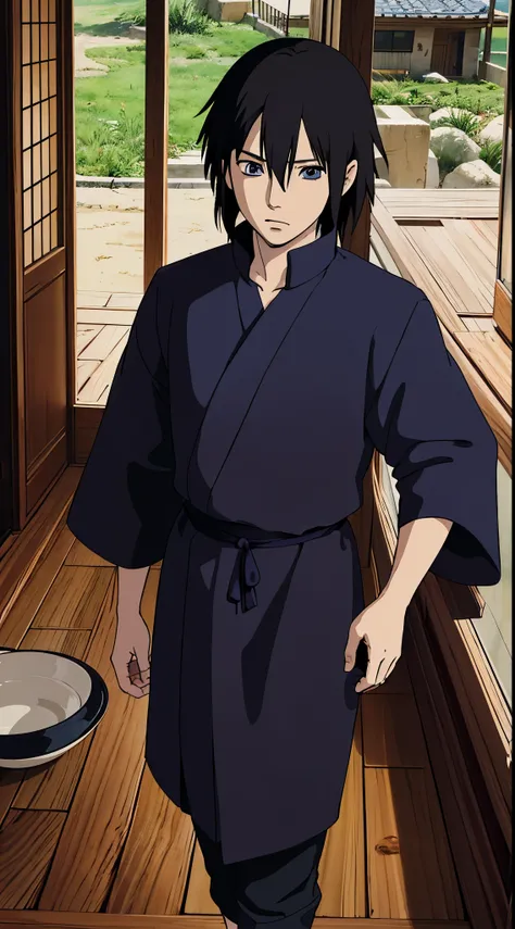 uchiha sasuke, in house, perfect eyes, young.