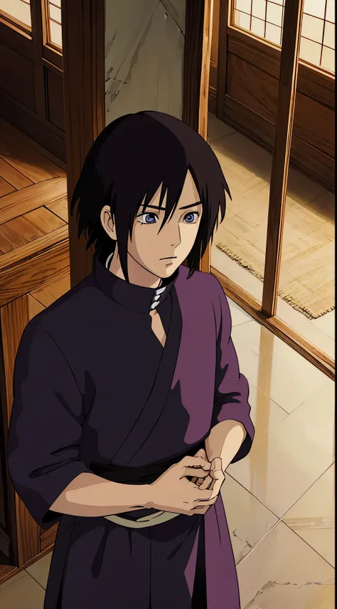 uchiha sasuke, in house, perfect eyes, young.