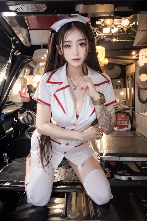 An arav woman in a white dress stands in a truck., Thai girl anime, Trending at cgstation, Sakimi-chan, Nurse Girl, A tight, smooth white suit., Korean girl, cute vtuber house, go go dancer, ❤🔥🍄🌪, Chinese girl, Whole Xianxia, Sakimi-chan, Dilraba Dilmurat ...