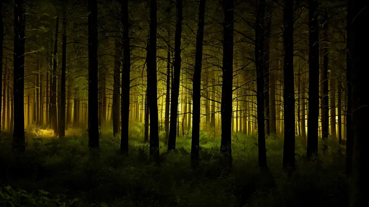 forest, night, jizo, japan, darkness, horror, fear