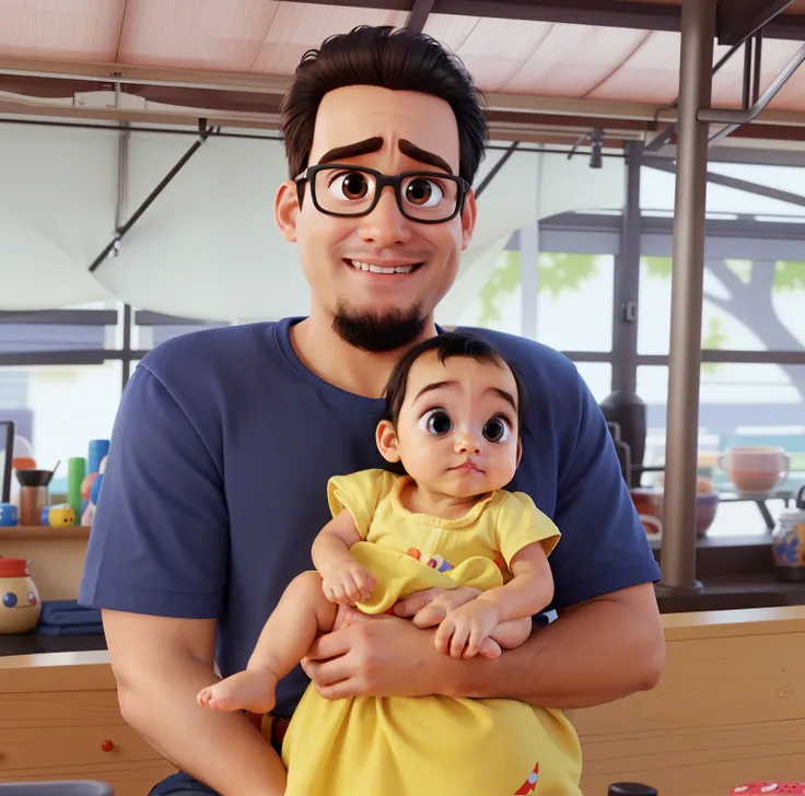 tio, baby very small hair, disneypixar 