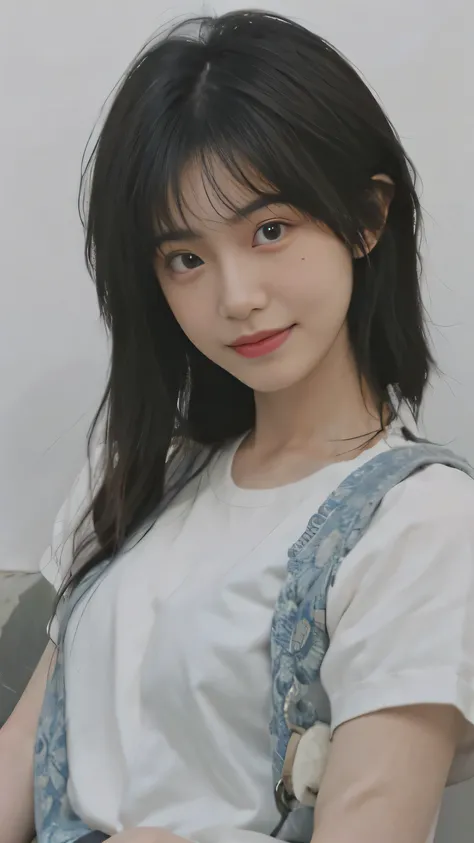 ((best quality, 8k, masterpiece: 1.3)), focus: 1.2, perfect body beautiful: 1.4, (layered hairstyle: 1.2), (dark street: 1.3), Highly detailed facial and skin textures, whole body, beautiful eyes, double eyelids, skin whitening, long hair, (round face: 1.5...