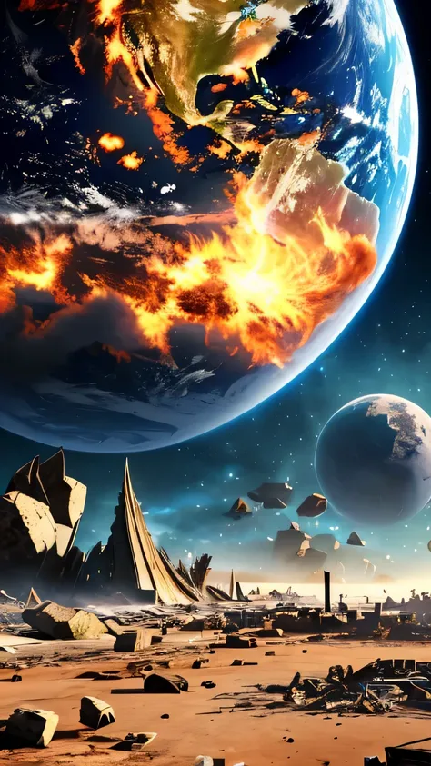 destruction on planet earth