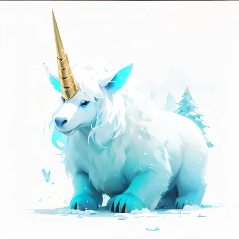 Bear, animal, kanguru, ice, unicorn 