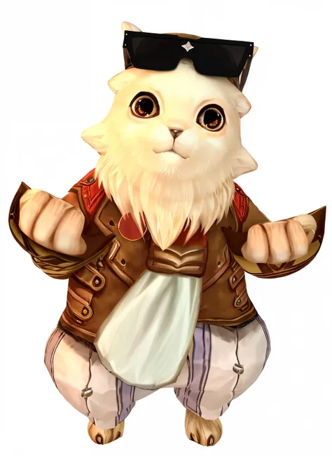 there is a cat, dressed up as a pirate, Rabbt_nature, Okatne rendering, anthropomorphic cat sad, Anthropomorphic cat, cute anthropomorphic rabbit, furry nature, Anthropomorphic otter in costume, By NCSOFT, Из Xenoblade Chronicles