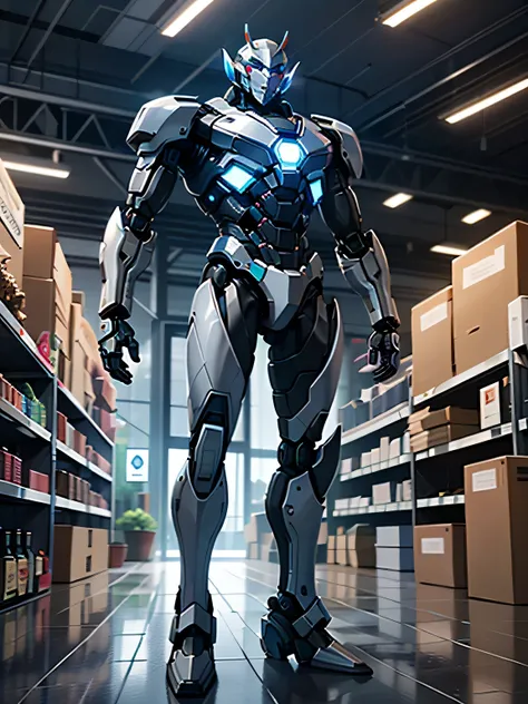 amazon bot 3000 - the ultimate futuristic robot, designed to meet all your shopping needs.. standing 7 feet high, this sleek and...