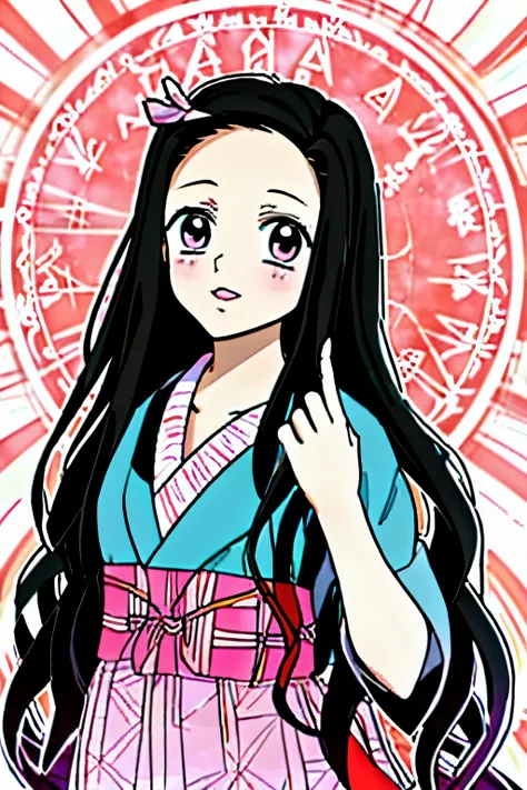 chica hermosa anime, nezuko anime