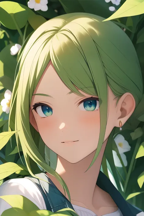 ((best quality)), ((masterpiece)), (detailed), perfect face，male，field，green jungle，spring

