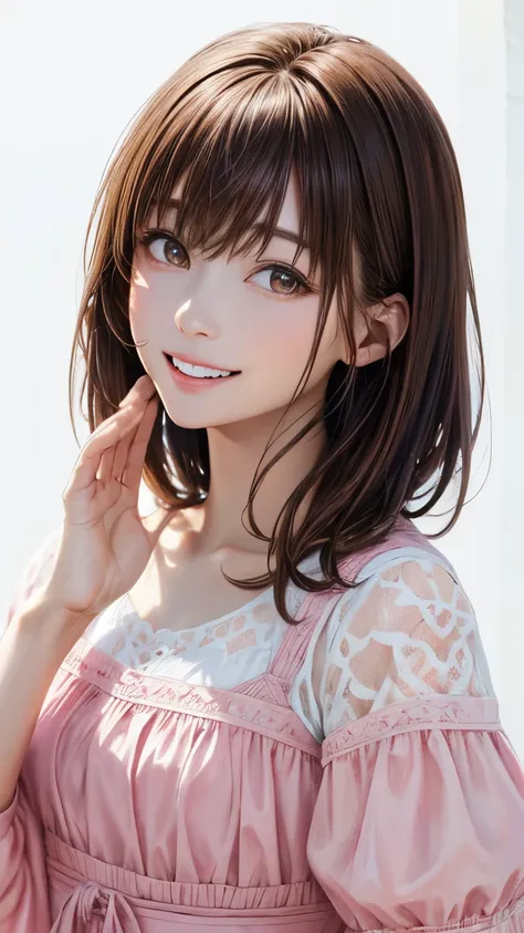 (highest quality、8k、32K、masterpiece)、(realistic)、(Photoreal:1.2)、(High resolution)、Super detailed、very beautiful face and eyes、1 girl、round and small face、thin waist、delicate body、(close、highest quality、high detail、rich skin details)、(highest quality、8k、oi...