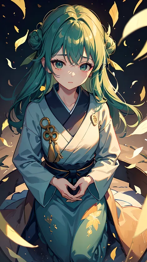 (1girl), Amamiya Miyuki, an 18-year-old healer specialist, hails from a mysterious village nestled deep within the mountains of rural Japan. The village, known only to a select few, has a unique backstory shrouded in legend and secrecy. Potrait close-up pi...