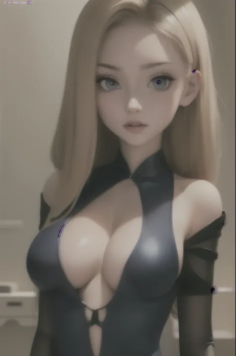 Anime woman with blonde hair and blue eyes, clear picture, masterpiece, 8k, D cup, naked, perfect nipples, sex, open top, 