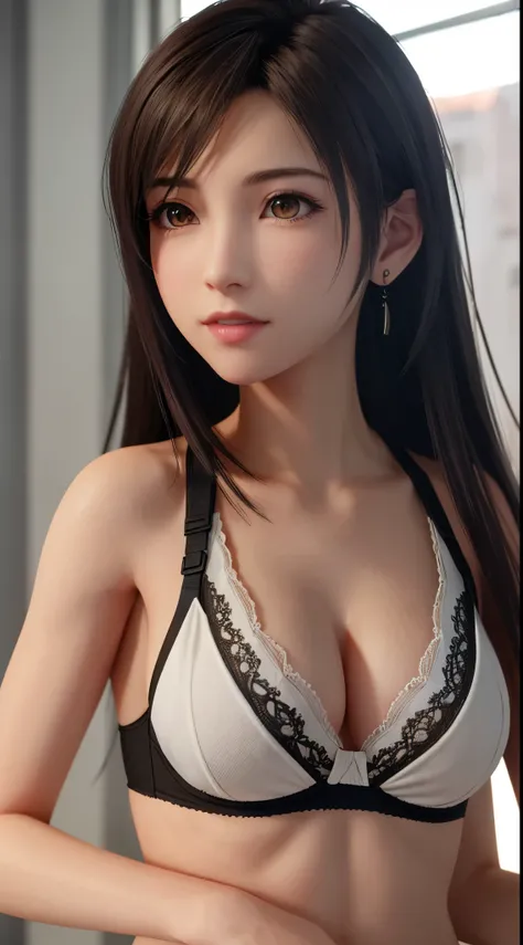 8K,top-quality,Real Image,intricate detailes,超A high resolution,Depth Field,masuter piece,natural soft light,profetional lighting,1 girl in,(cute little:1.2),Very beautiful 17 year old cartoon girl, photorealistic anime girl render, realistic anime 3 d sty...