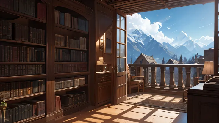 In the peaceful city of Enigma, hidden between mountains and valleys, there was a legendary library known as the "Deadly Library". This library, full of forbidden knowledge and ancient magic, was said to have a dark side: it was capable of inflicting death...