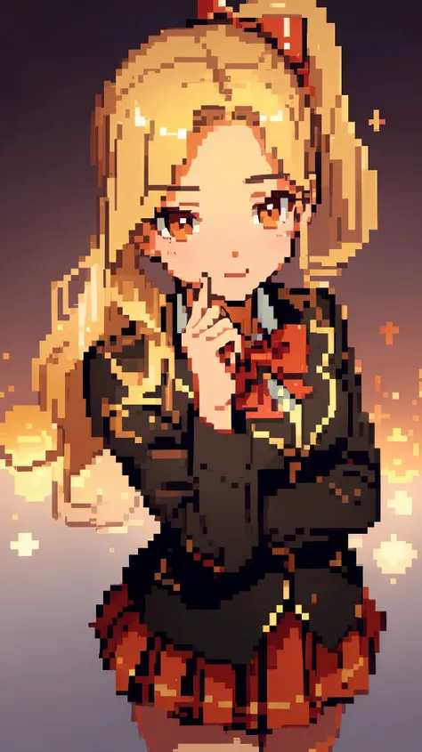 concept:a pixel art piece of a beautiful woman.。 quality:(最高quality, 4k, high resolution, masterpiece:1.2), super detailed, (rea...