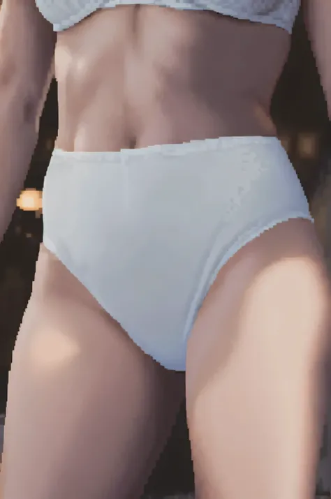 ((masterpiece, best quality)), ((30 year old)), (((Curvy))), (((Finnish woman))), ((white cotton panties)), (((Large Hips))), Standing in front of a window, (((pixel art, pixel, realistic art style)))