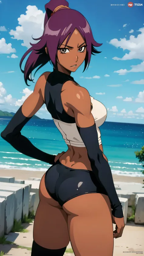 yoruichi , sexual , panties, is, ass