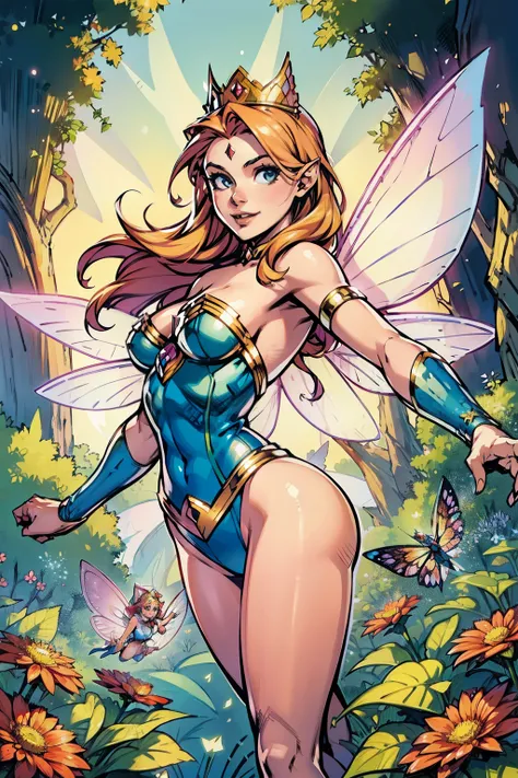 arafed fairy, ellie bamber fairy, crazy smile as a queen of fairies, fairy aesthetics, better known as amouranth, jenna ortaga as a fairy, amouranth, young beautiful amouranth, faerie, spreading her wings, fairycore, fairies have wings, beautiful adult fai...