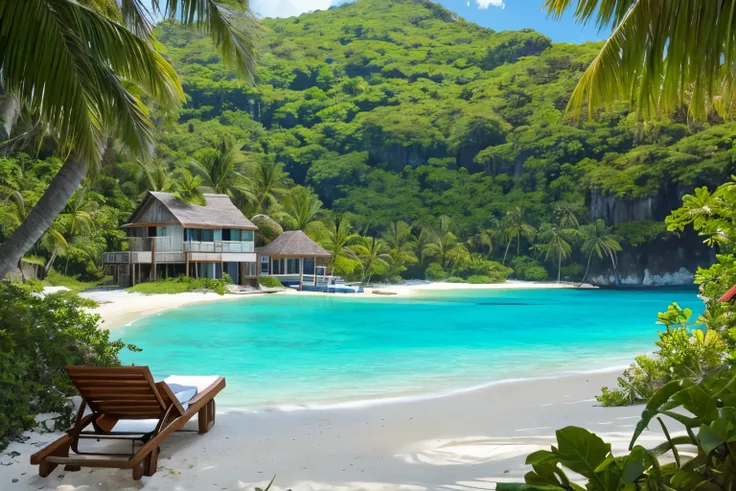 Island Retreats: Remote islands with pristine beaches, turquoise waters, and lush vegetation, offering a secluded and tranquil getaway from the hustle and bustle of civilization.