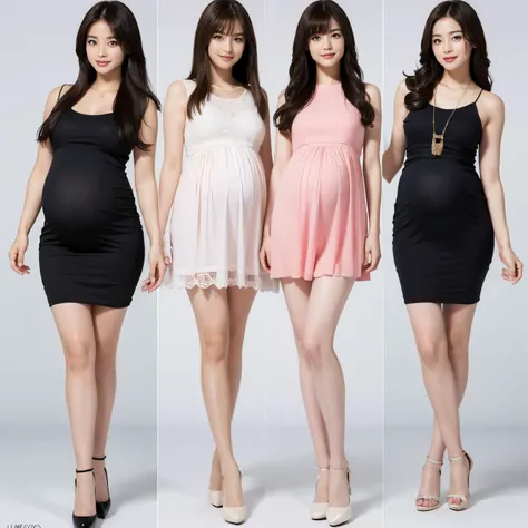 (highest quality、table top、8K、best image quality、Award-winning work)、(1 pregnant woman:1.1)、(slightly pregnant:1.1)、slender body、(solo:1.2)、(1 photo:1.4)、classy maternity clothes、(Fixed front configuration:1.1)、(strongly blurred background:1.1)、(Strongly b...