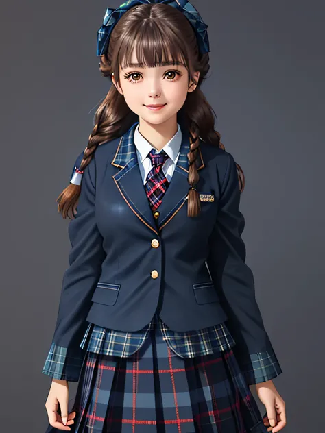 (16 year old Japanese girl), height: 160cm, (((very cute & very large brown eyes))), Very beautiful portrait, realistic cute girl drawing, amazing digital paintings, elegant digital paintings, baroque digital painting, detailed beautiful portrait, ((((dark...