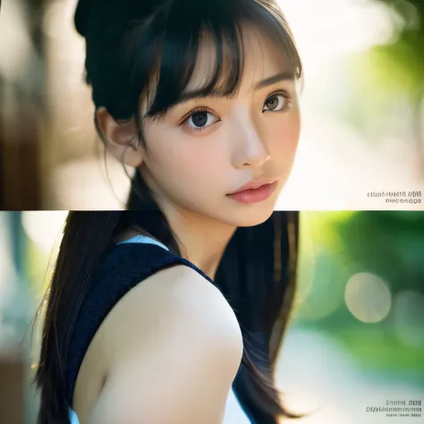 highest quality、8K masterpiece、超A high resolution、(Photoreal:1.3)、Raw photo、1 girl、Silvery-white shortcuts、glowing skin、1 Super Beautiful College Girl、((Ultra realistic details))、Portrait、global illumination、Shadow、octane rendering、8K、super sharp、very intr...