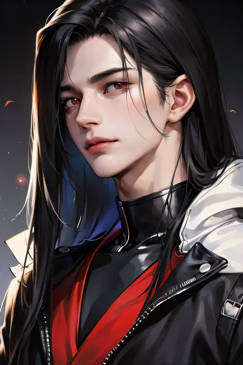 official art, masterpiece, 1 guy, sharp focus, (Korean:1.3), (handsome korean:1.3), корейский handsome, Delicate and masculine hair, eyes and face, realistic, ultra Detailed, handsome, (side lighting:1.2), landscape, black hair, cool expression, Dynamic ha...