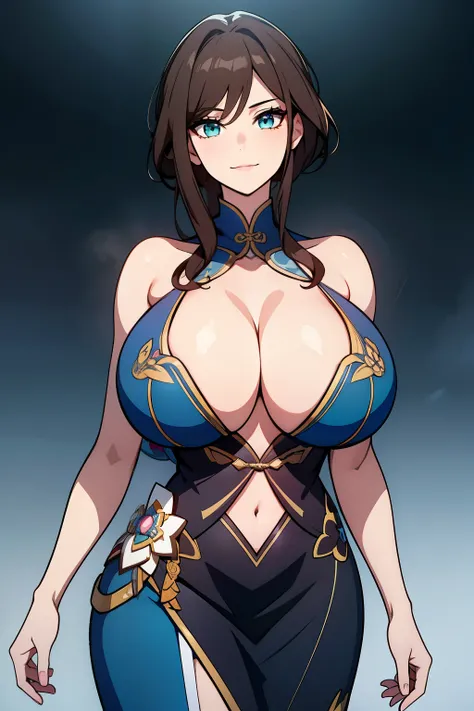 An anime-style artwork depicting ruan mei from the game Honkai star rail.

Tags: ruan mei, anime, detailed eyes, detailed lips, crop top, turtleneck, pencil skirt, smiling expression, intense gaze, glowing emblem on hand, dynamic pose, mystical background,...